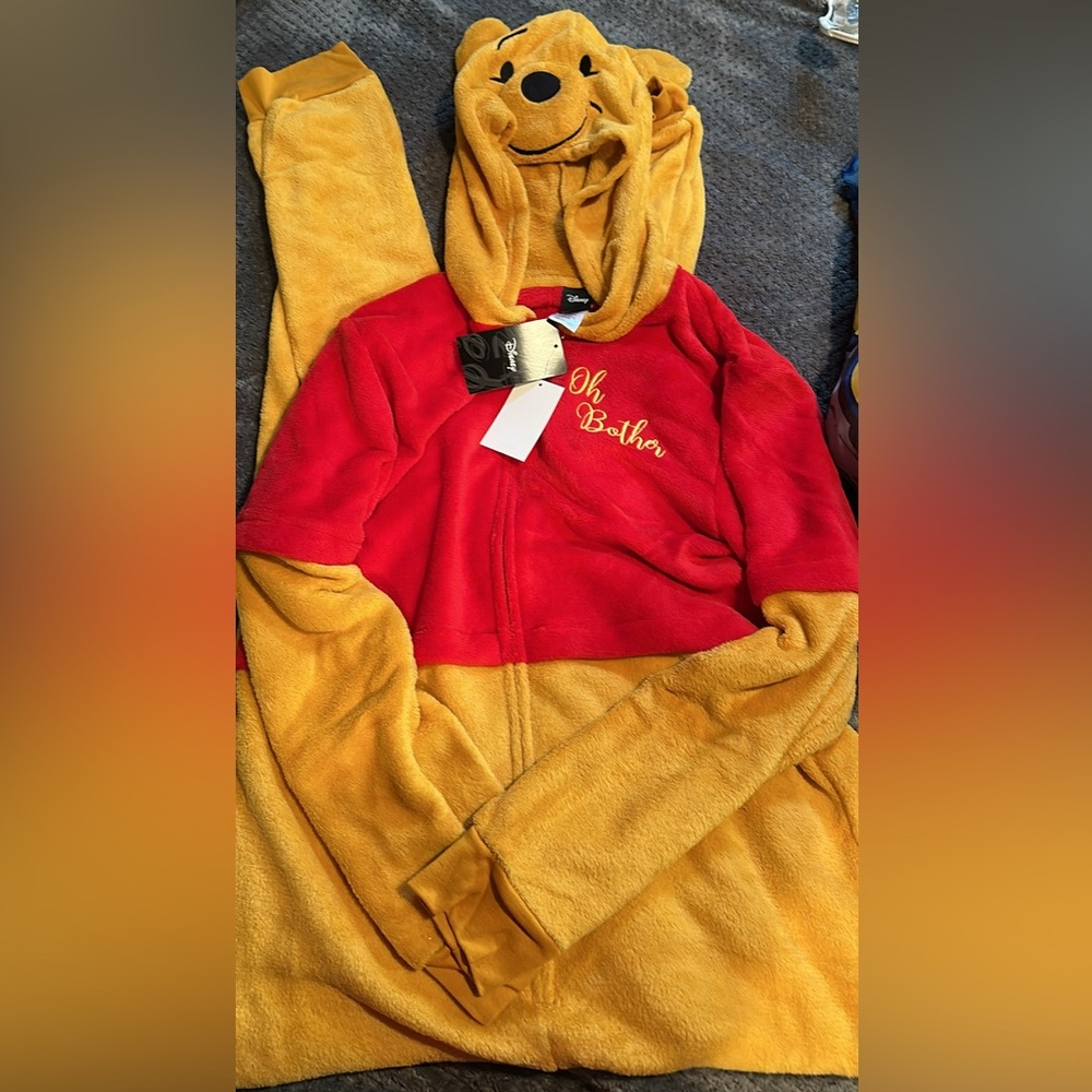 Disney Red and Gold Hooded Sleepwear